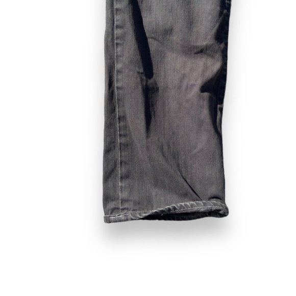 AG Adriano Goldschmied Protege Straight Leg Jeans Grey Women's 32, small fit. - Picture 10 of 12